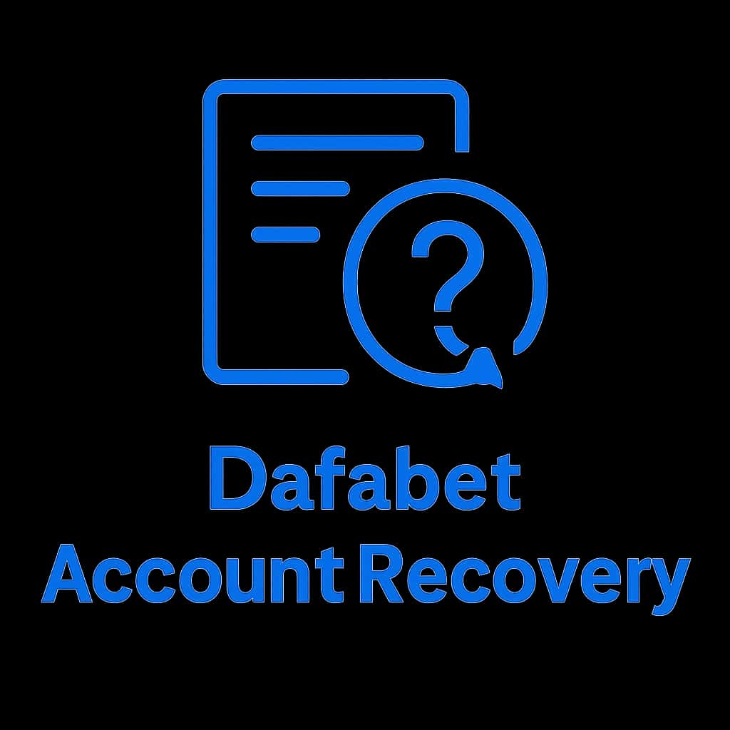 An icon representing DafaBet Account Recovery, showcasing a secure and supportive design.