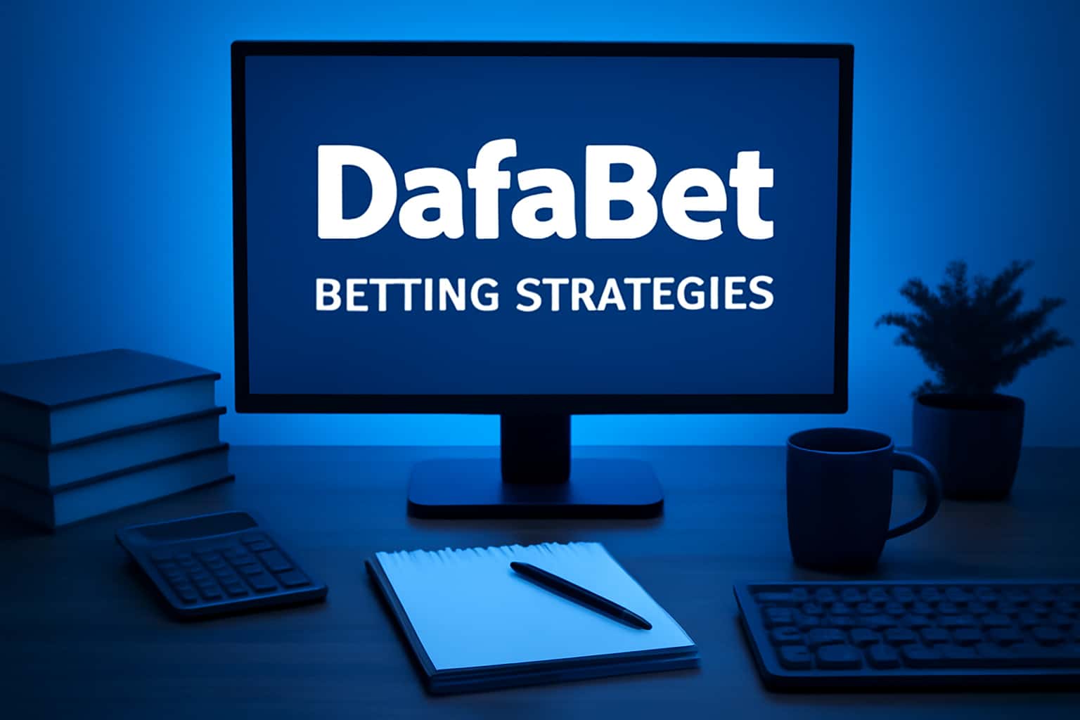 An informational scene illustrating DafaBet Betting Strategies.