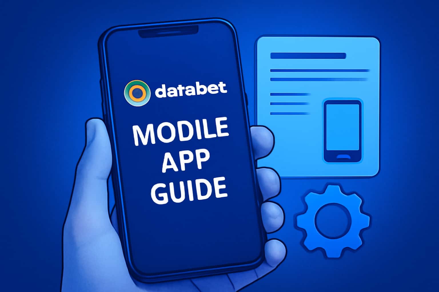 An informational scene showcasing the DafaBet mobile app, with clear branding.