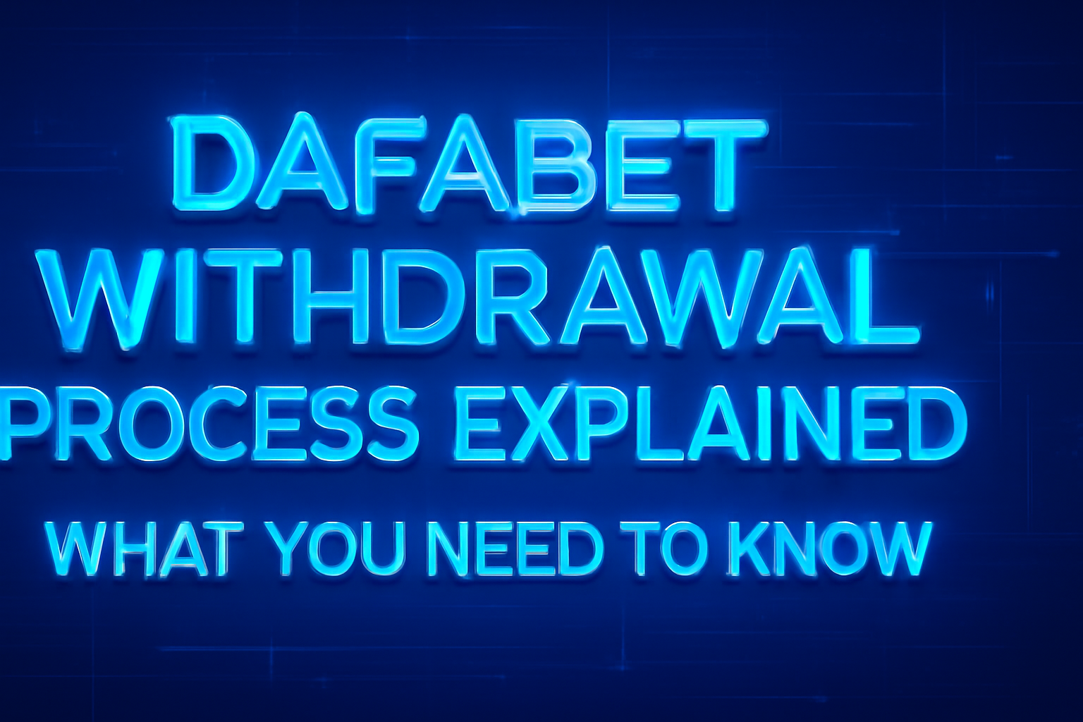 Informational scene about DafaBet Tips for New Users with blue accents.