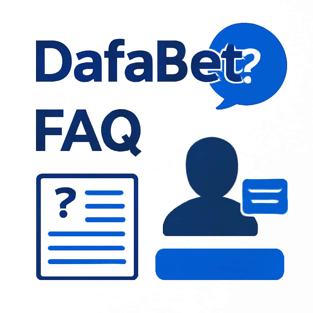 Diagram explaining the FAQ for DafaBet