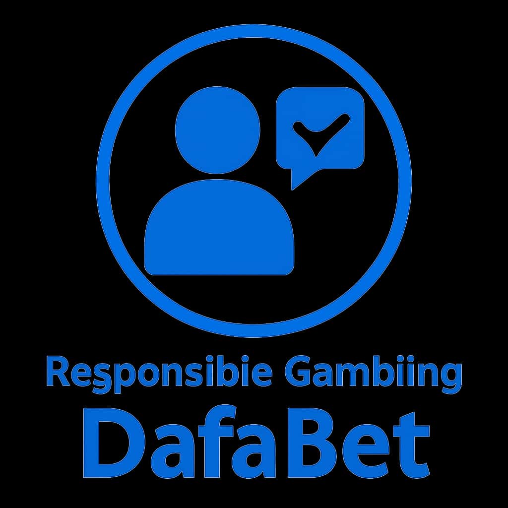 A badge representing Responsible Gambling at DafaBet.