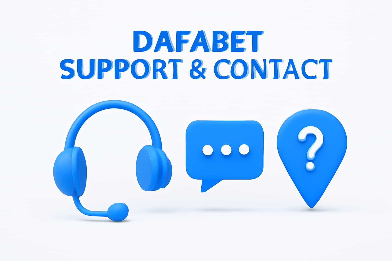 DafaBet Support & Contact Interface